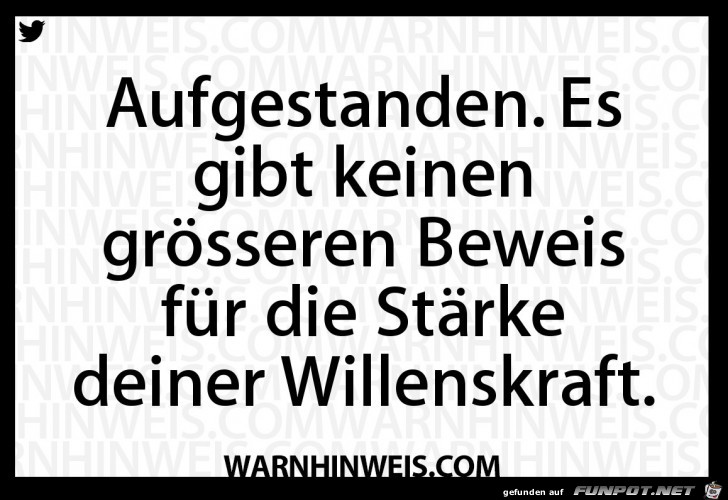 Aufgestanden Aufgestanden