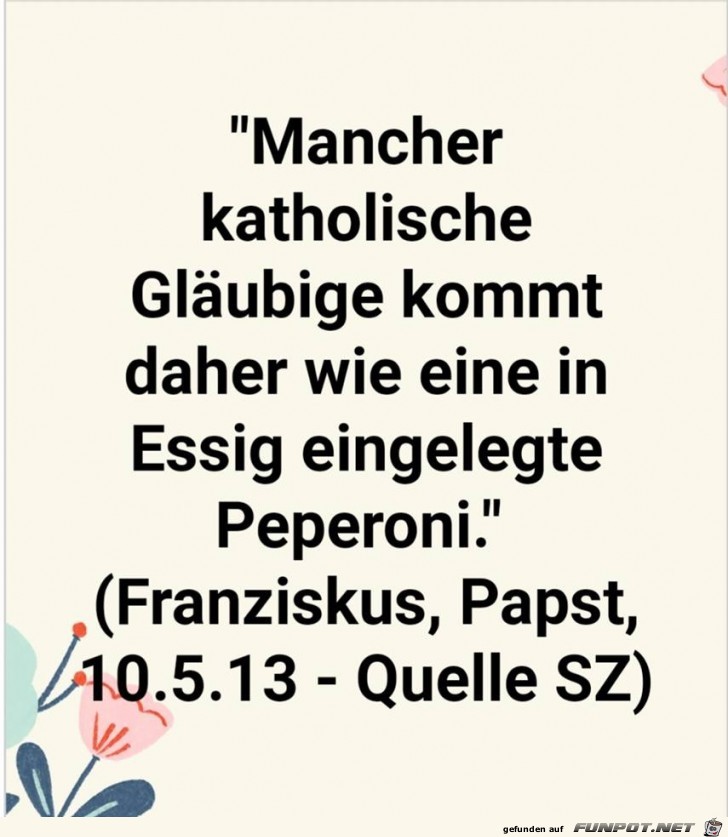 mancher katholische Glaeubige mancher katholische Glaeubige