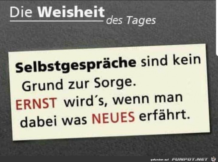 selbsgespraeche selbsgespraeche
