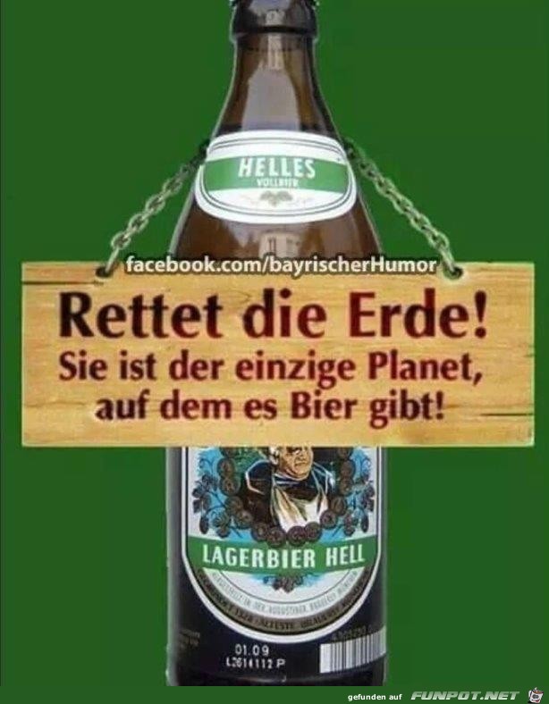 Rettet die Erde Rettet die Erde