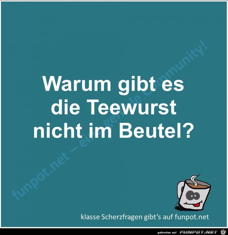 Scherzfrage Scherzfrage