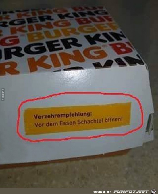 Netter Hinweis Netter Hinweis
