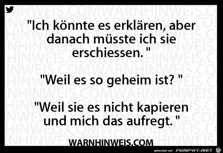 Ich könnte es erklären Ich könnte es erklären