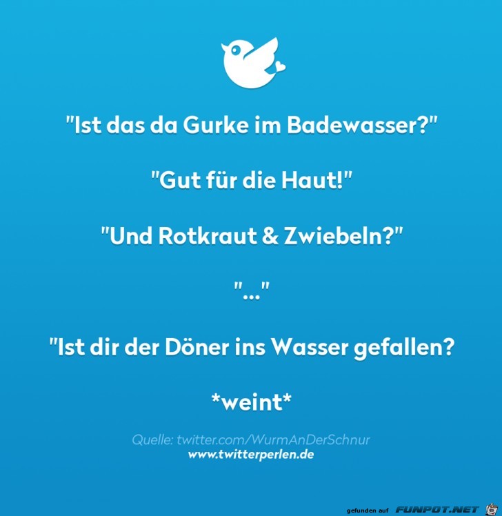 Was schwimmt da in dem Badewasser Was schwimmt da in dem Badewasser