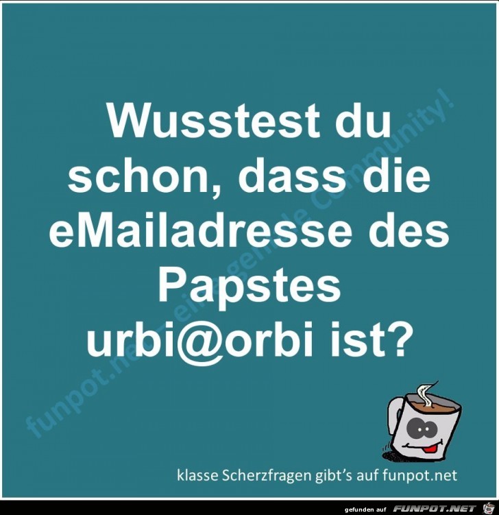 Scherzfrage Scherzfrage