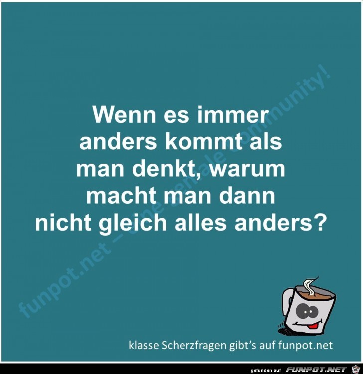 Scherzfrage Scherzfrage