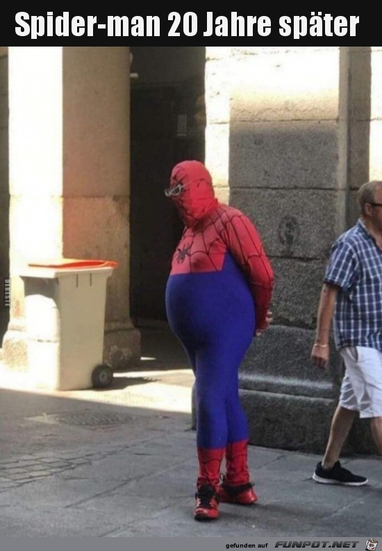 Älterer Spiderman Älterer Spiderman