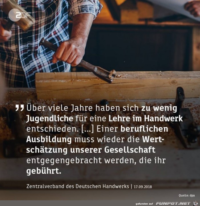 Handwerker-Lehre