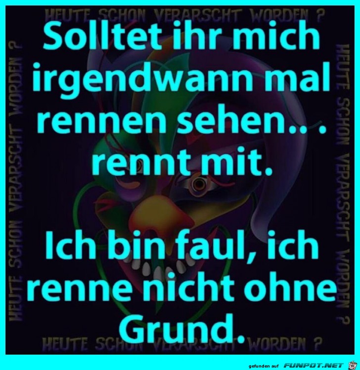 Wenn ich renne Wenn ich renne