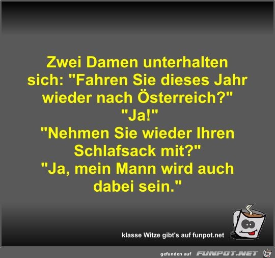 Zwei Damen unterhalten sich Zwei Damen unterhalten sich
