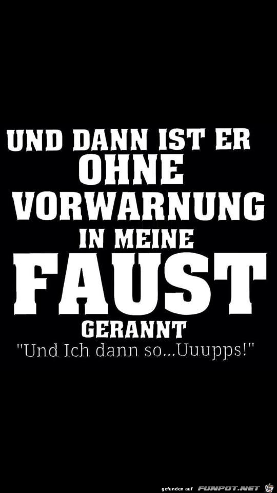 Ohne Vorwarnung Ohne Vorwarnung