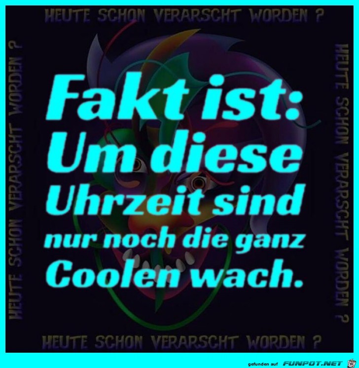 Wach sein