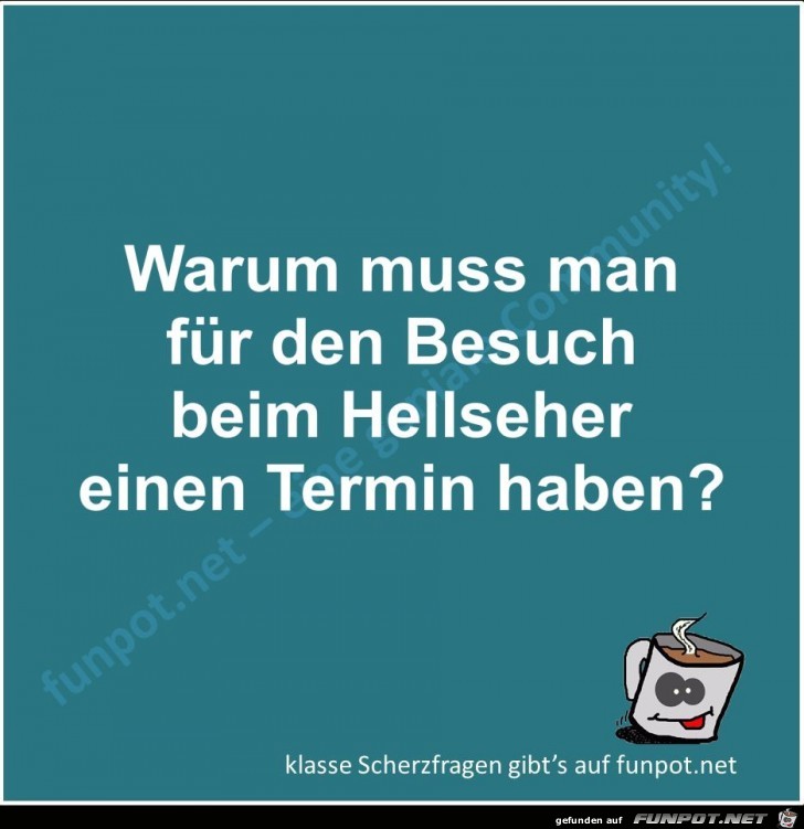 Scherzfrage Scherzfrage