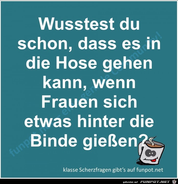 Scherzfrage Scherzfrage