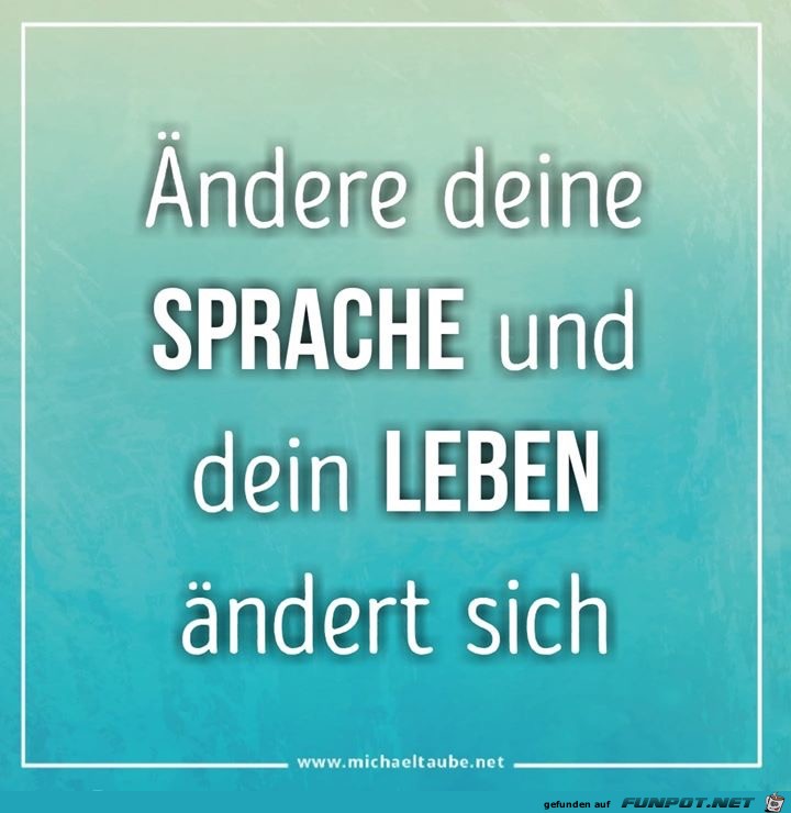 aendere deine sprache