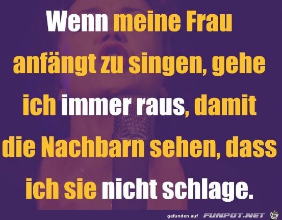 wenn meine frau wenn meine frau