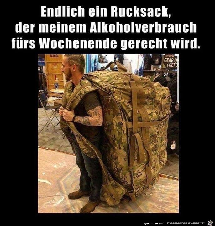 Großer Rucksack Großer Rucksack