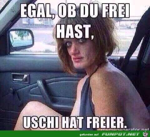 Uschi hat Freier Uschi hat Freier