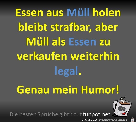 Essen aus Müll Essen aus Müll