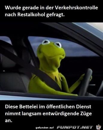 wurde gerade in der Verkehrskontrolle wurde gerade in der Verkehrskontrolle