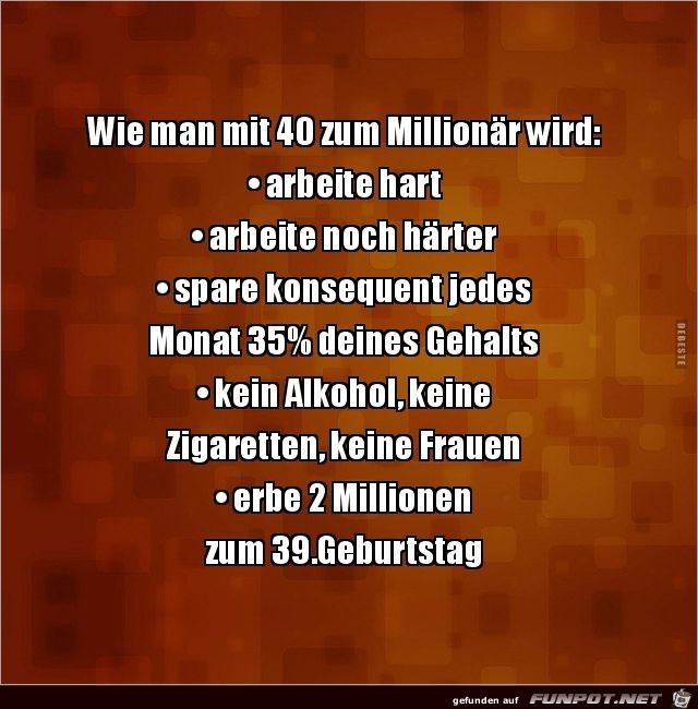 wie man mit 40