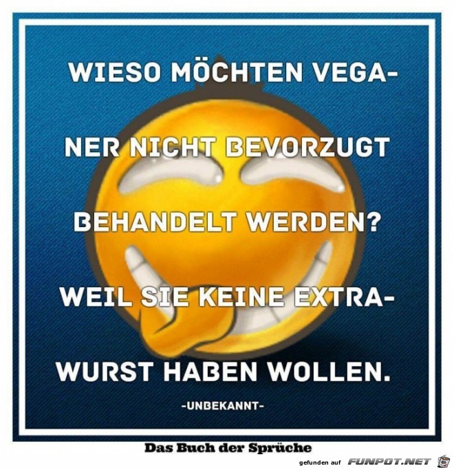 wieso moechten veganer