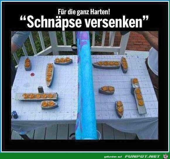 Schnäpse versenken Schnäpse versenken