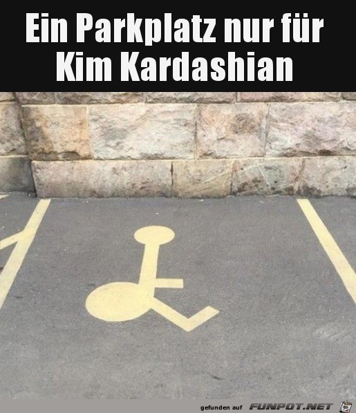 Lustiger Parkplatz Lustiger Parkplatz