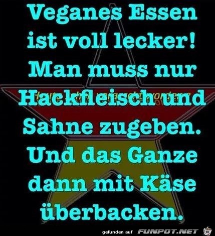 Veganes Essen