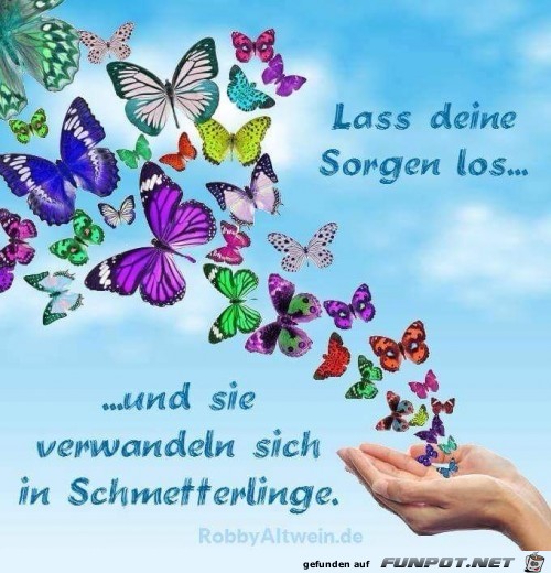 lass deine sorgen los lass deine sorgen los