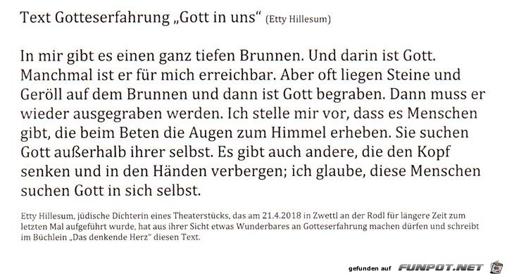 Gotteserfahrung Gotteserfahrung