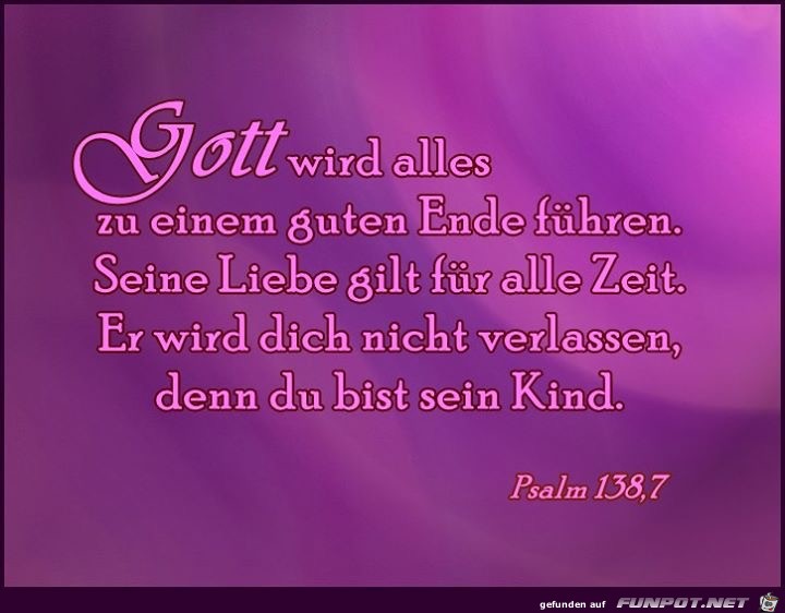 gott wird alles