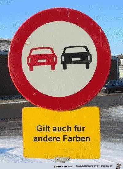 Verkehrsschild