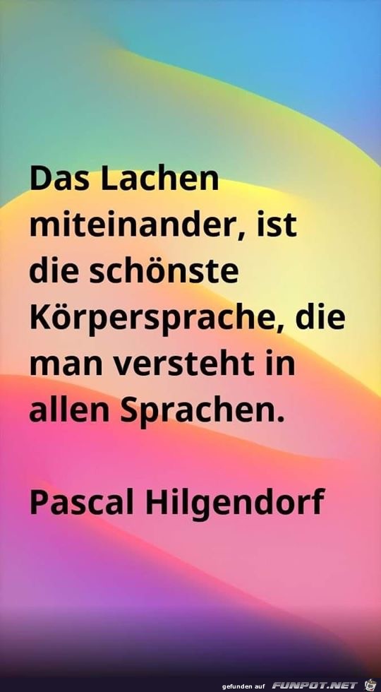 das lachen miteinander