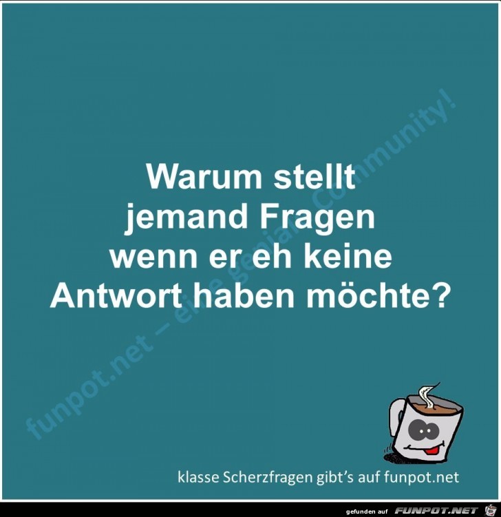 Scherzfrage Scherzfrage