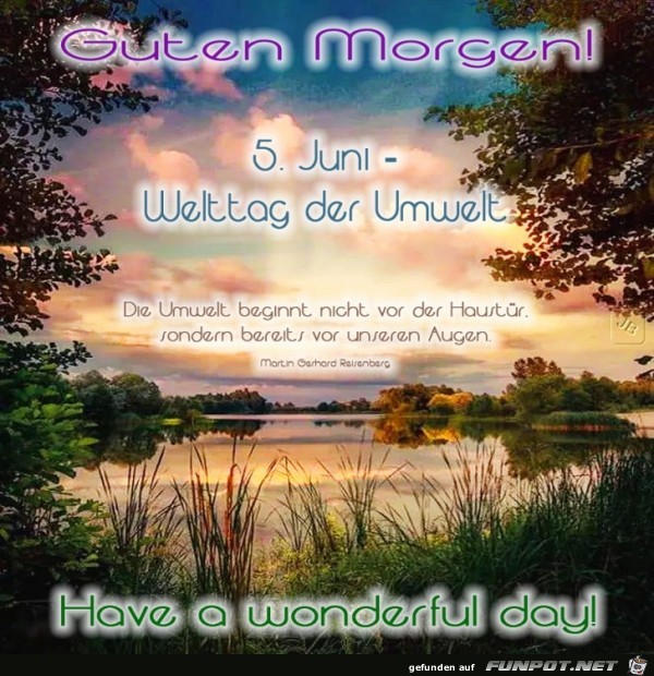 Welttag der Umwelt Welttag der Umwelt