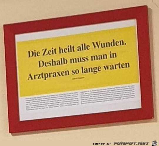 Lange warten