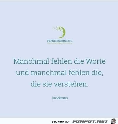 manchmal fehlen manchmal fehlen