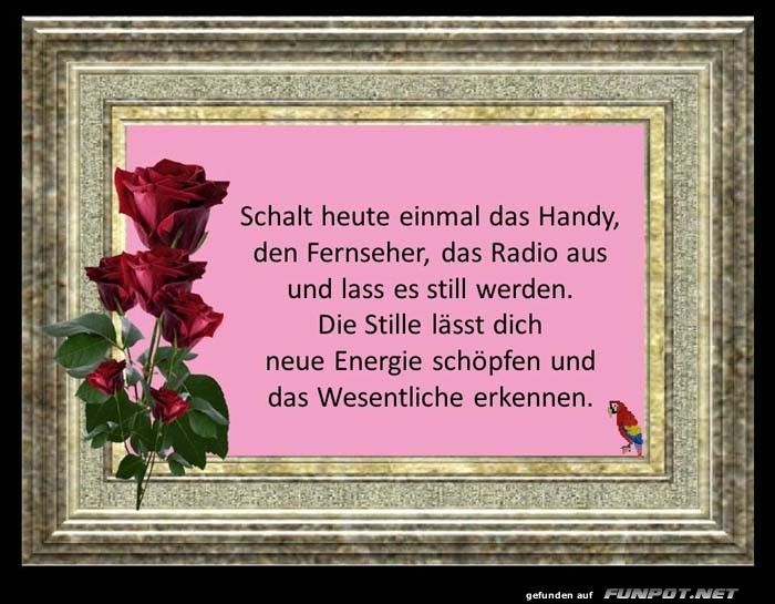 Schalte heute dein Handy aus