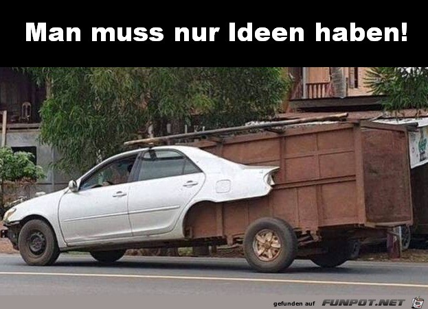 Lustige Idee