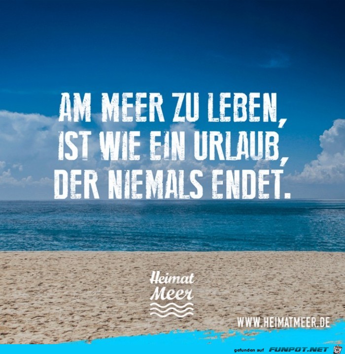 Am Meer zu leben