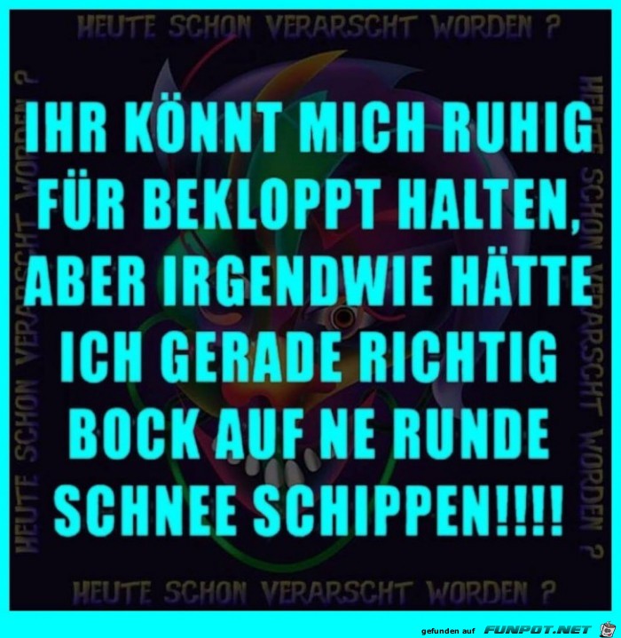 Schnee schippen Schnee schippen