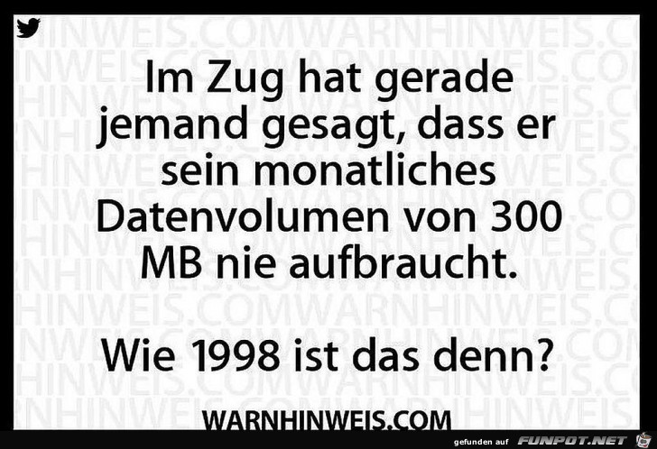 Datenvolumen Datenvolumen