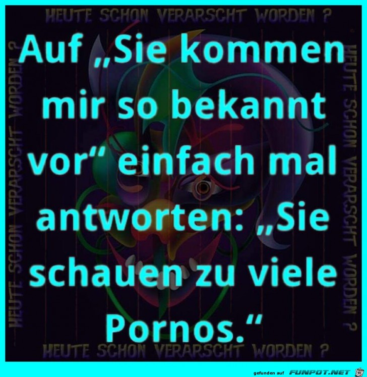 Knallharte Antwort Knallharte Antwort