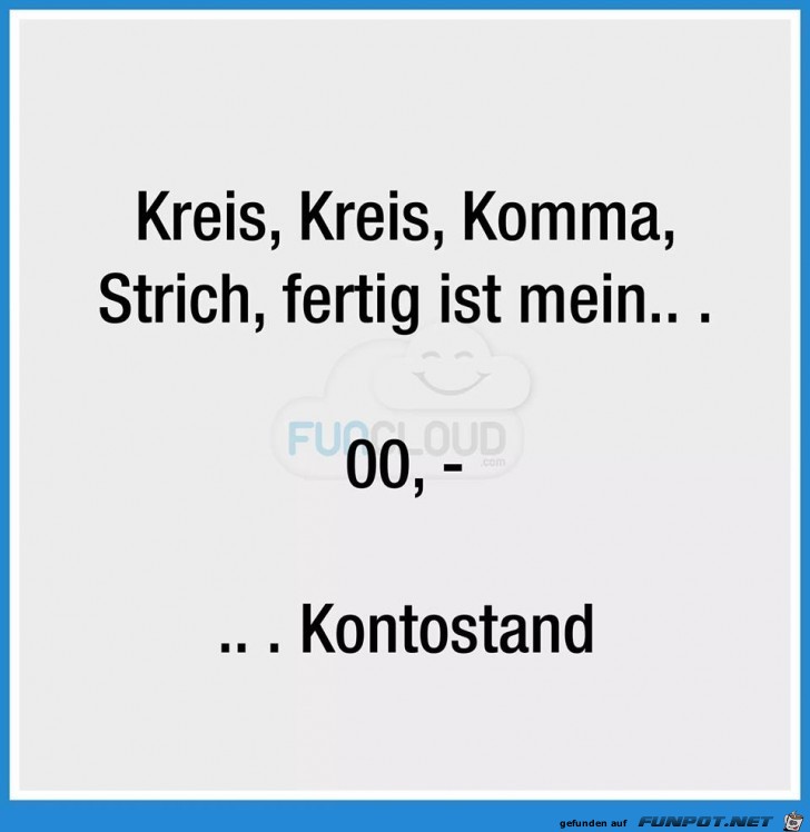 Mein Kontostand Mein Kontostand