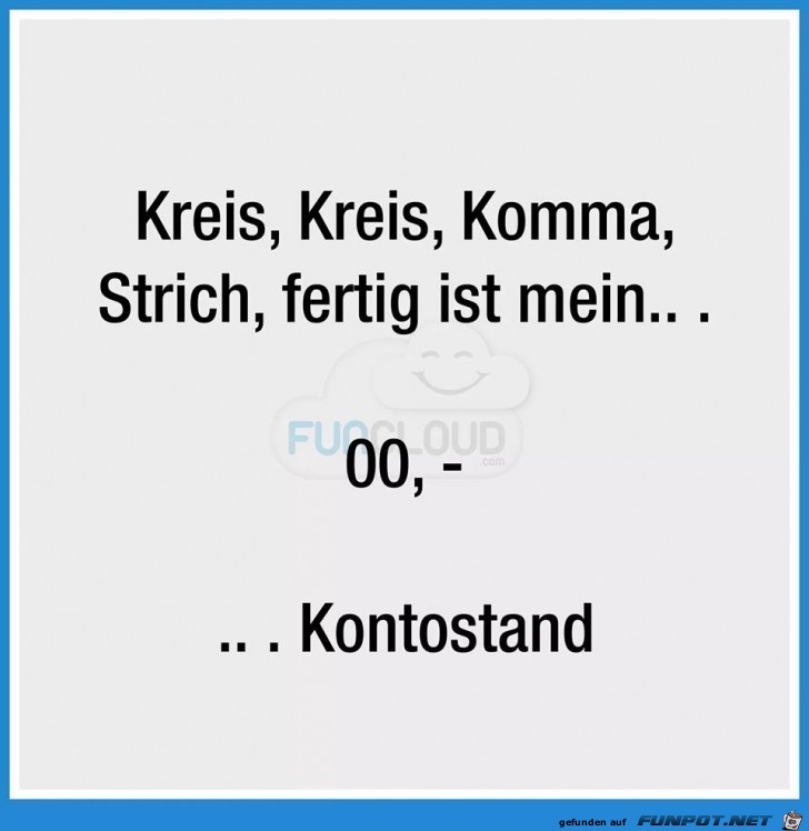 Mein Kontostand