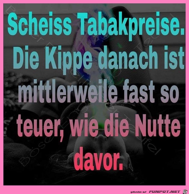 Tabakpreise Tabakpreise