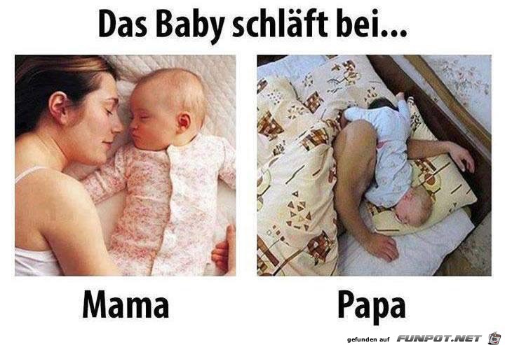 das baby schlaeft