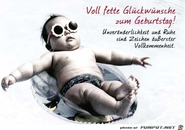 voll fette glueckwuensche