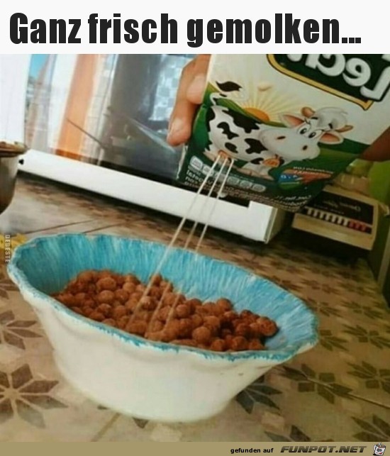 Frisch gemolken Frisch gemolken